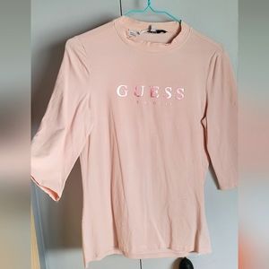 Guess 3/4 sleeve shirt with collar